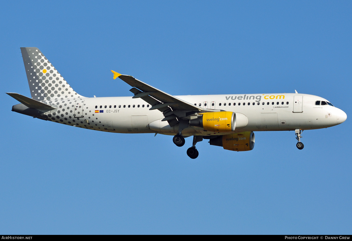 Aircraft Photo of EC-JSY | Airbus A320-214 | Vueling Airlines | AirHistory.net #145961