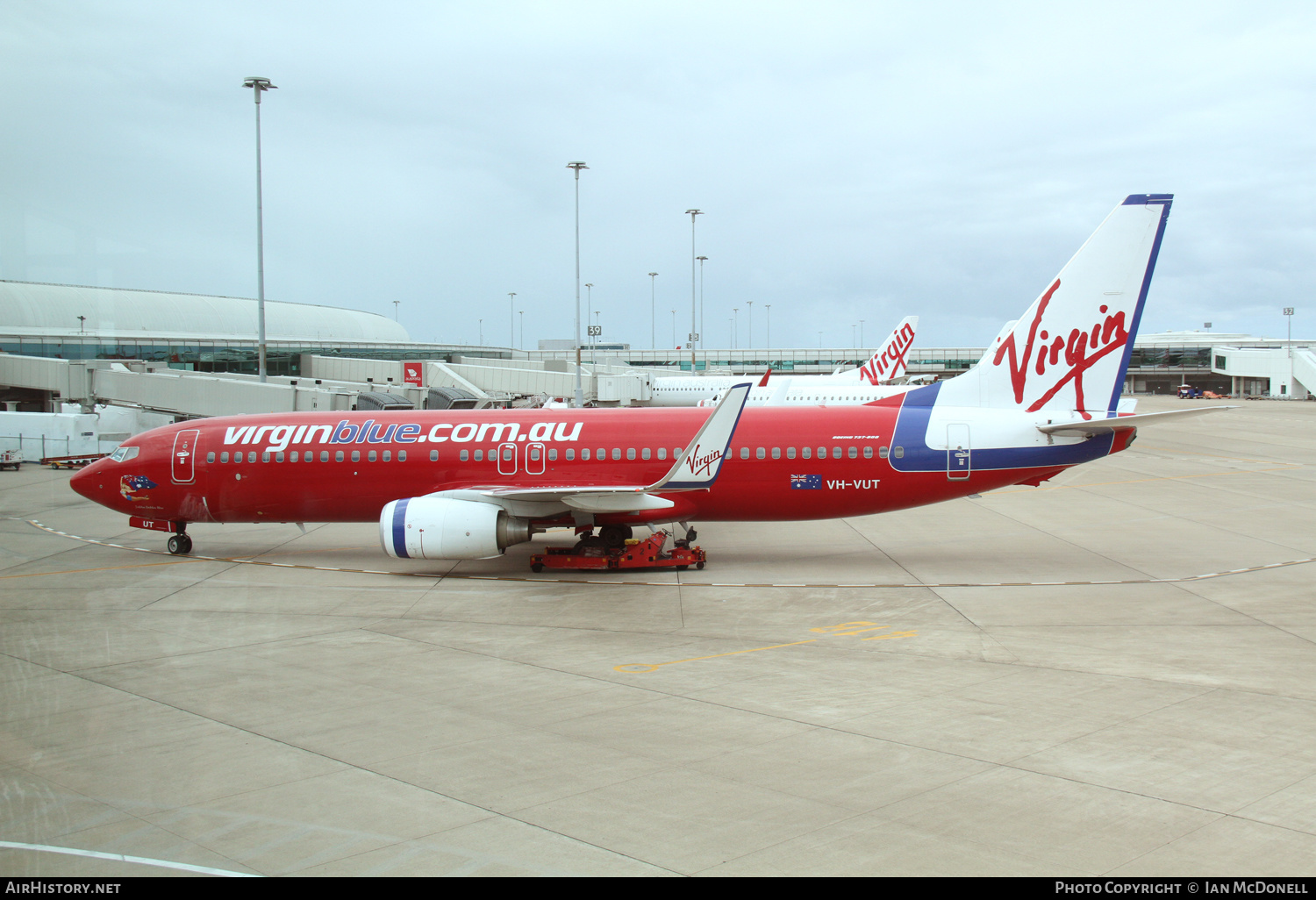 Aircraft Photo of VH-VUT | Boeing 737-8FE | Virgin Blue Airlines | AirHistory.net #145971