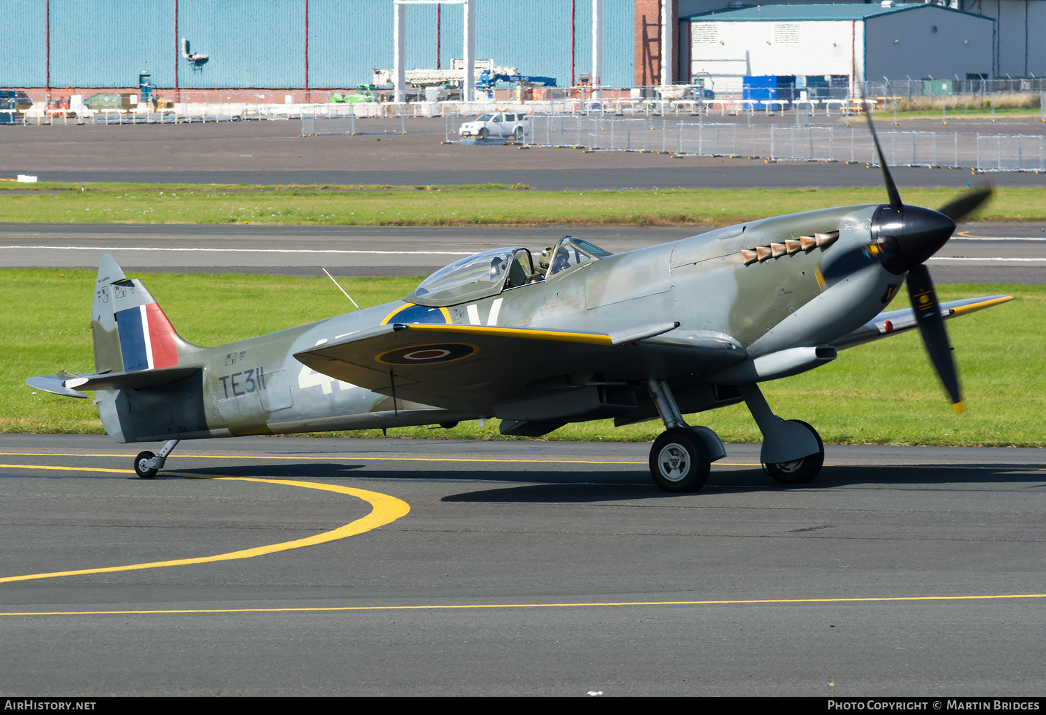 Aircraft Photo of TE311 | Supermarine 361 Spitfire LF16E | UK - Air Force | AirHistory.net #145987