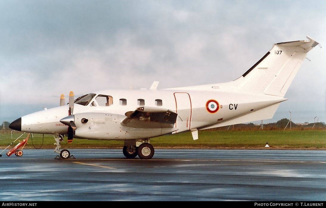 Aircraft Photo of 107 | Embraer EMB-121AA Xingu | France - Air Force | AirHistory.net #145990