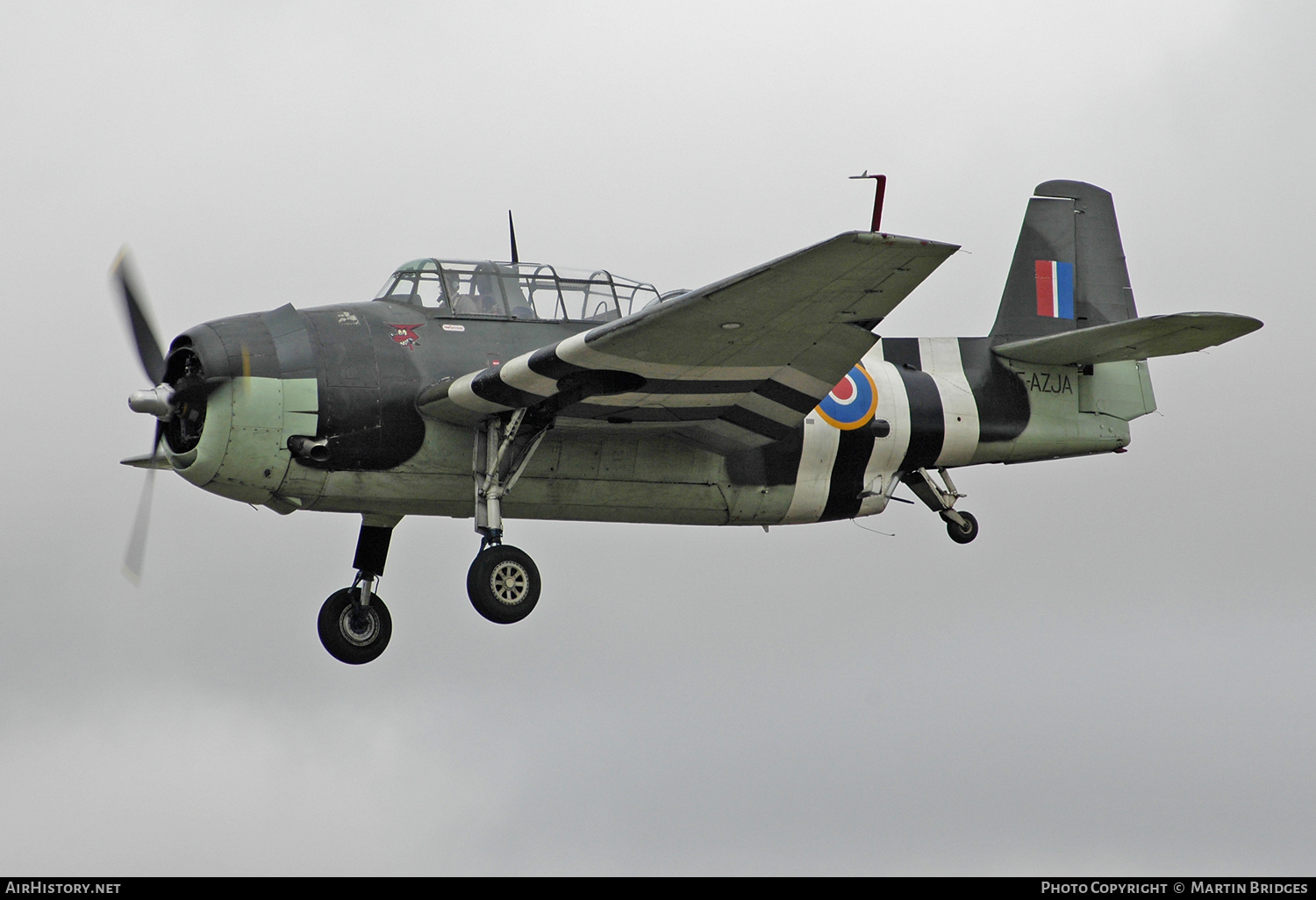 Aircraft Photo of F-AZJA | Grumman TBM-3E Avenger | UK - Navy | AirHistory.net #145995