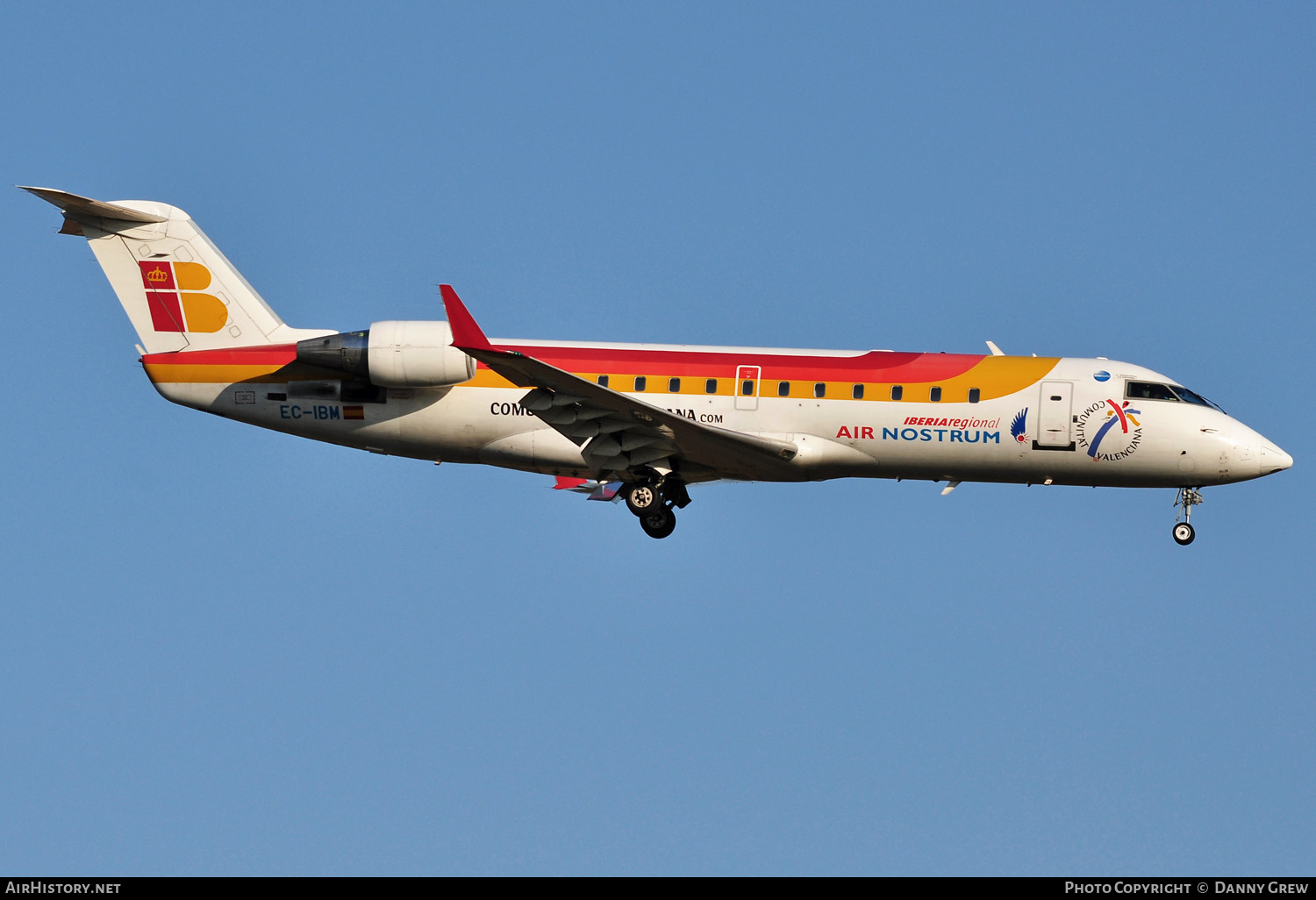 Aircraft Photo of EC-IBM | Bombardier CRJ-200ER (CL-600-2B19) | Iberia Regional | AirHistory.net #146010