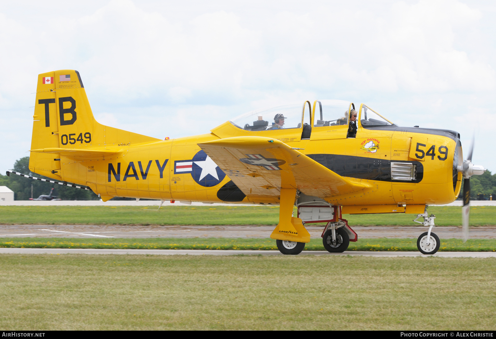 Aircraft Photo of N128JC / 140549 | North American T-28C Trojan | USA - Navy | AirHistory.net #146022