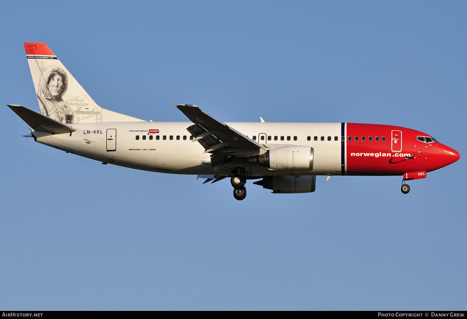 Aircraft Photo of LN-KKL | Boeing 737-36N | Norwegian | AirHistory.net #146029
