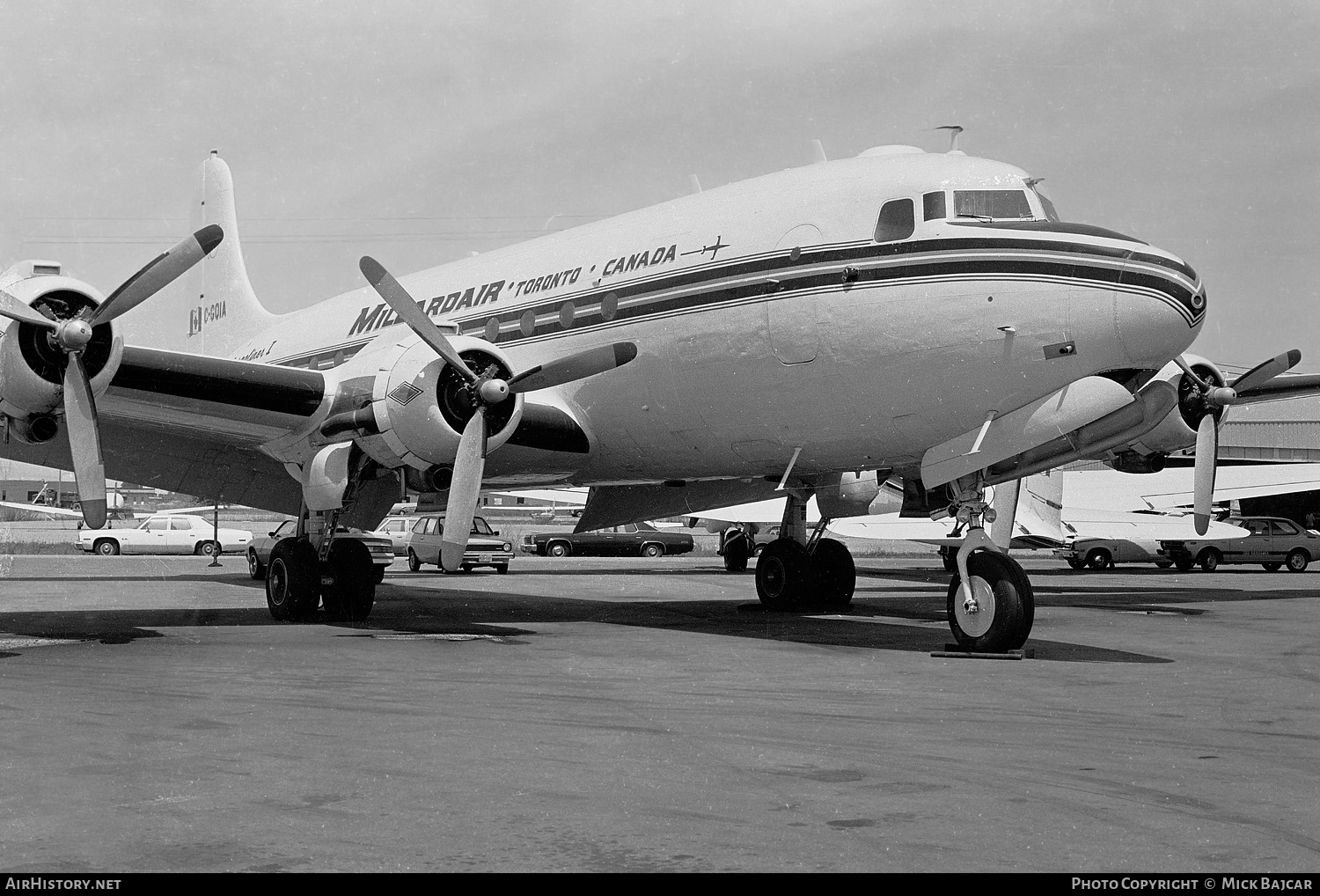 Aircraft Photo of C-GQIA | Douglas C-54B Skymaster | Millardair | AirHistory.net #146034