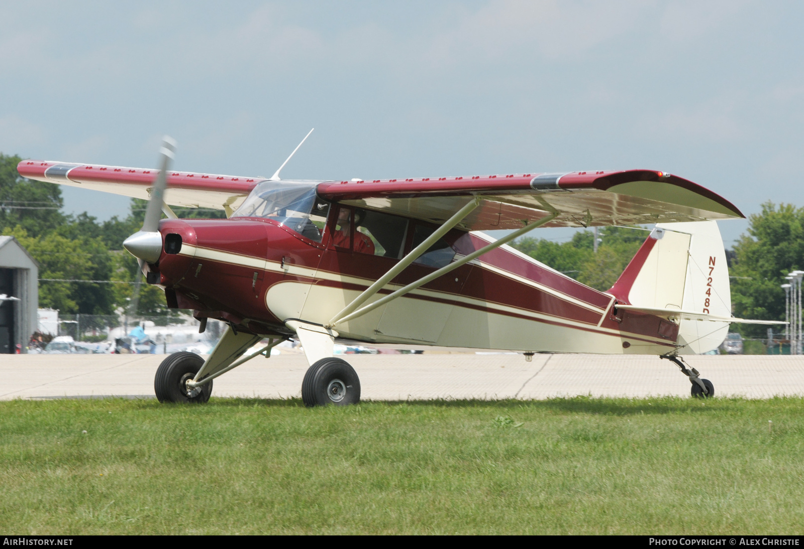 Aircraft Photo of N7248D | Piper PA-22-150/TD Tri-Pacer | AirHistory.net #146035