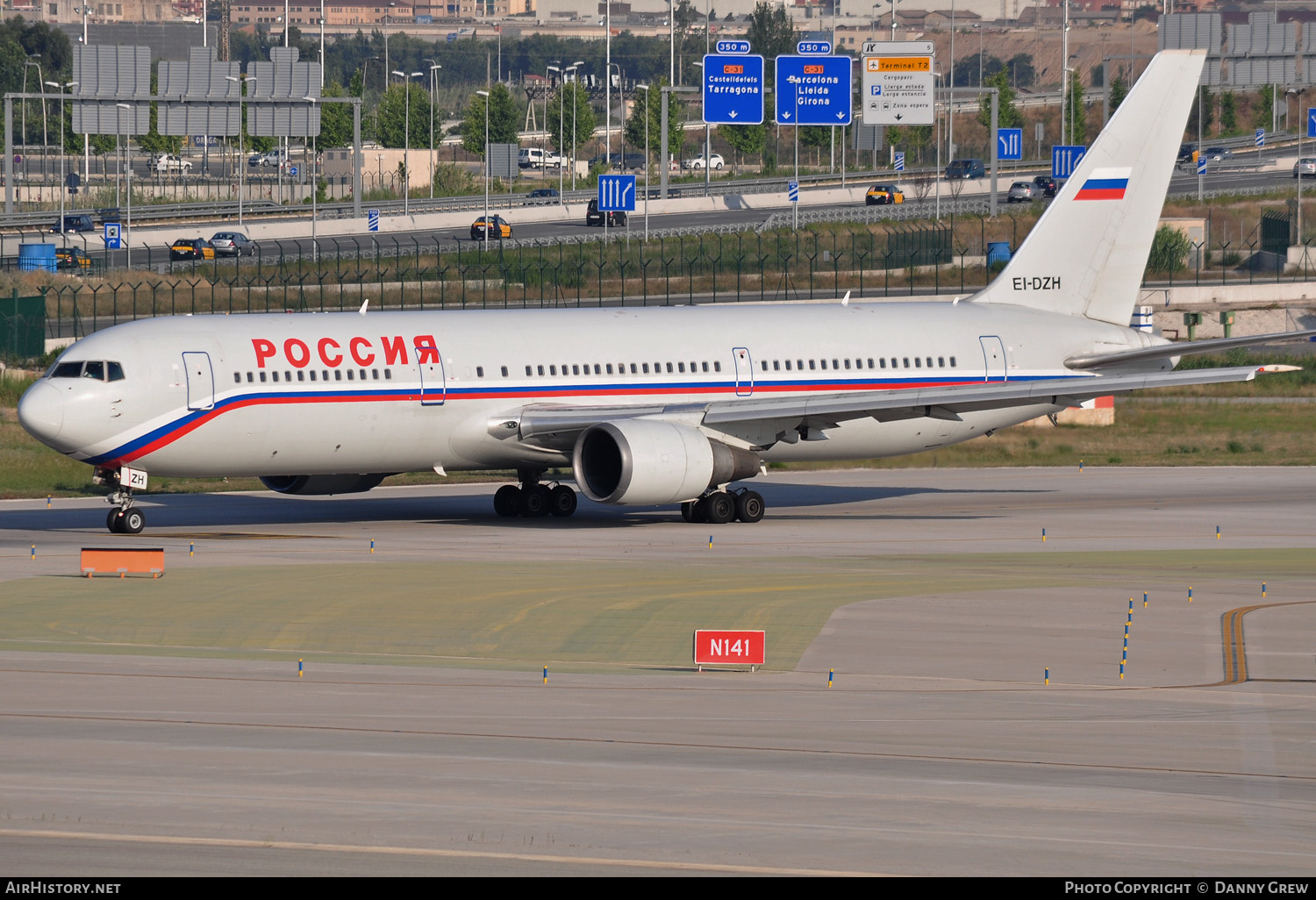 Aircraft Photo of EI-DZH | Boeing 767-3Q8/ER | Rossiya - Russian Airlines | AirHistory.net #146045