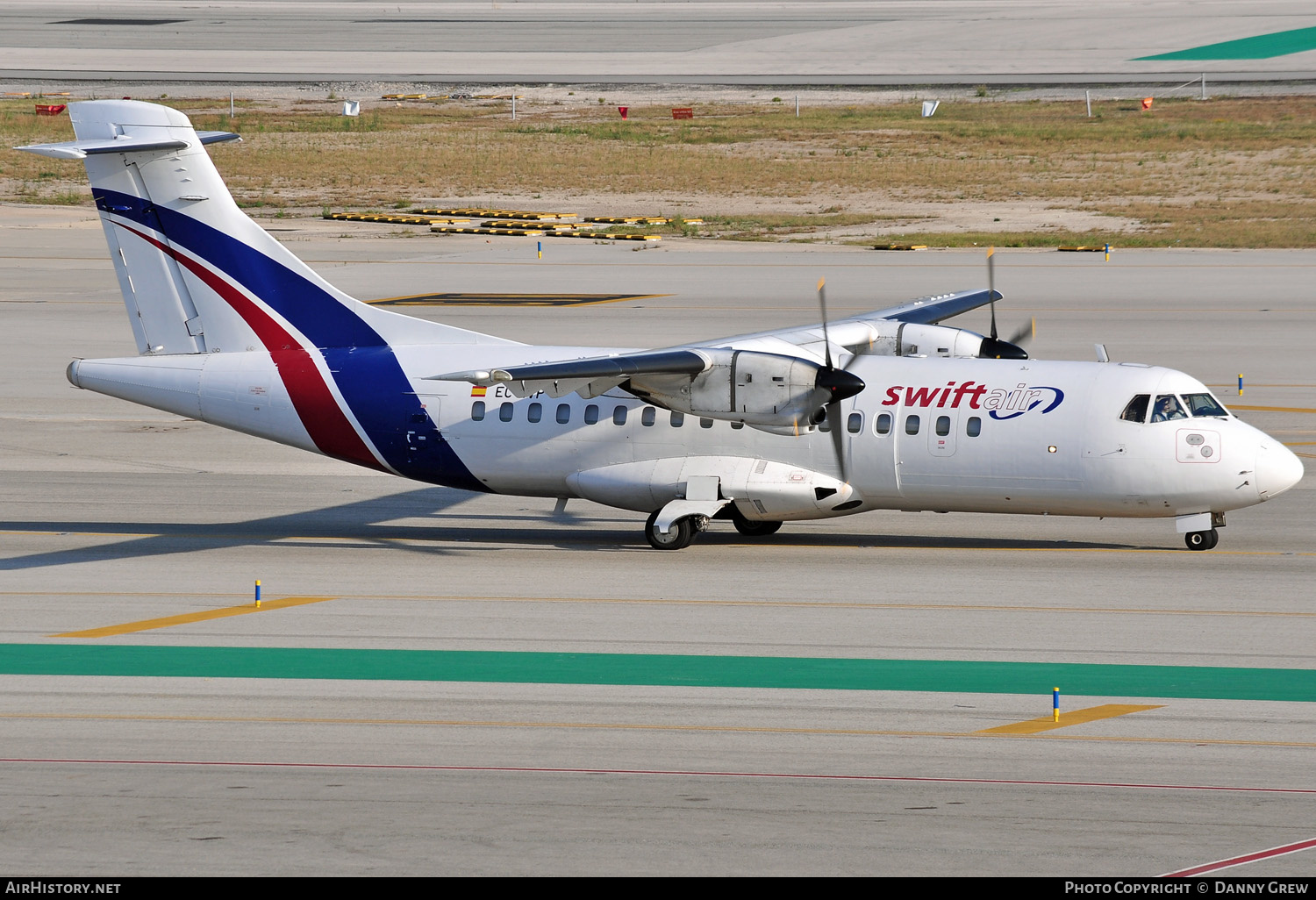 Aircraft Photo of EC-IVP | ATR ATR-42-300 | Swiftair | AirHistory.net #146049