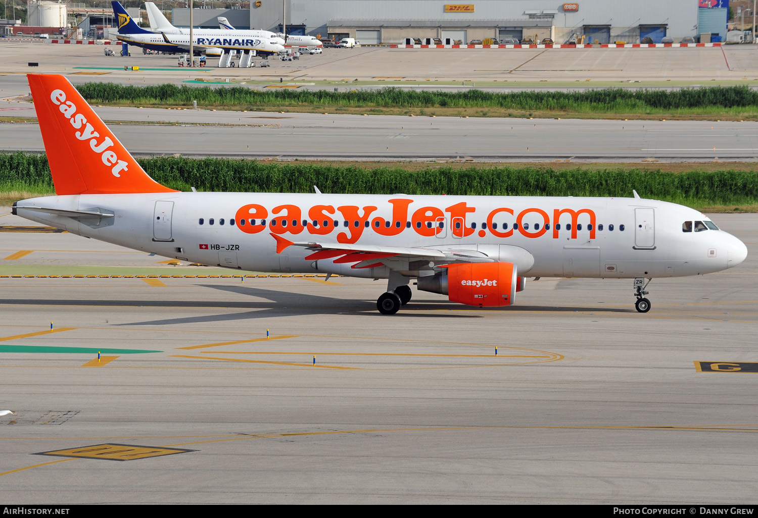 Aircraft Photo of HB-JZR | Airbus A320-214 | EasyJet | AirHistory.net #146053