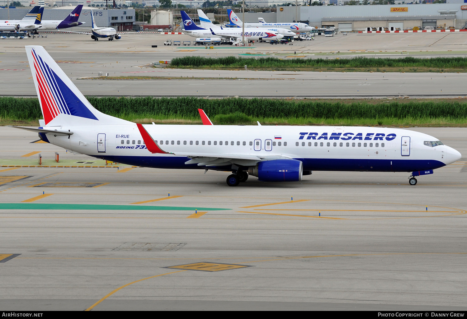 Aircraft Photo of EI-RUE | Boeing 737-85P | Transaero Airlines | AirHistory.net #146060
