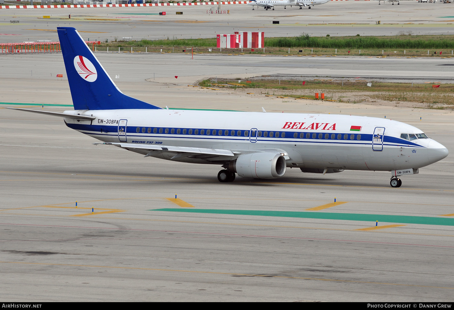 Aircraft Photo of EW-308PA | Boeing 737-3K2 | Belavia | AirHistory.net #146061