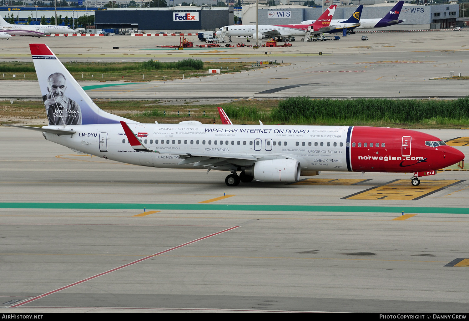 Aircraft Photo of LN-DYU | Boeing 737-8JP | Norwegian | AirHistory.net #146065
