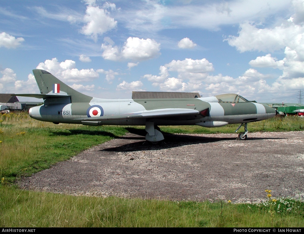 Aircraft Photo of WT651 | Hawker Hunter F1 | UK - Air Force | AirHistory.net #146074