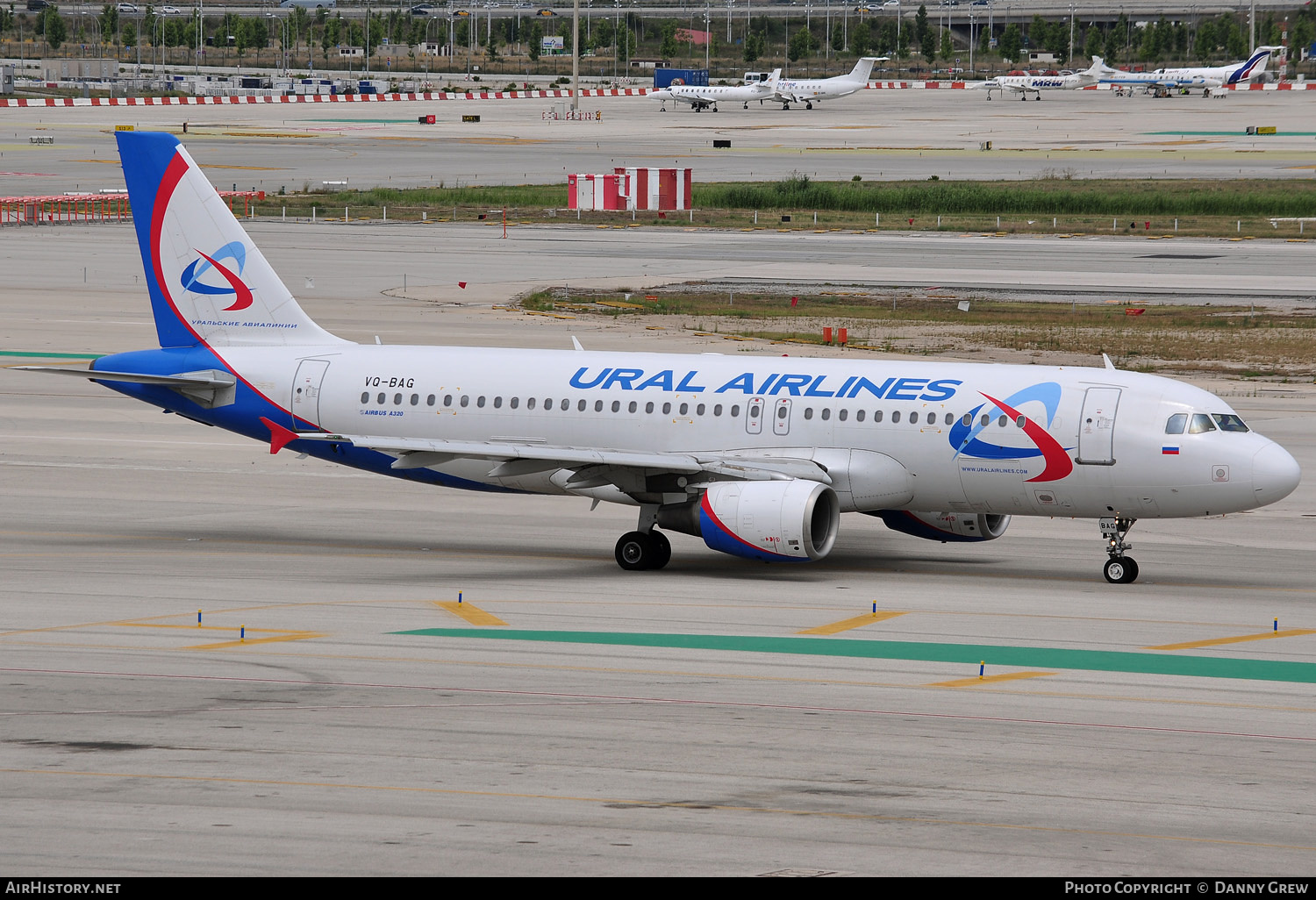 Aircraft Photo of VQ-BAG | Airbus A320-214 | Ural Airlines | AirHistory.net #146098