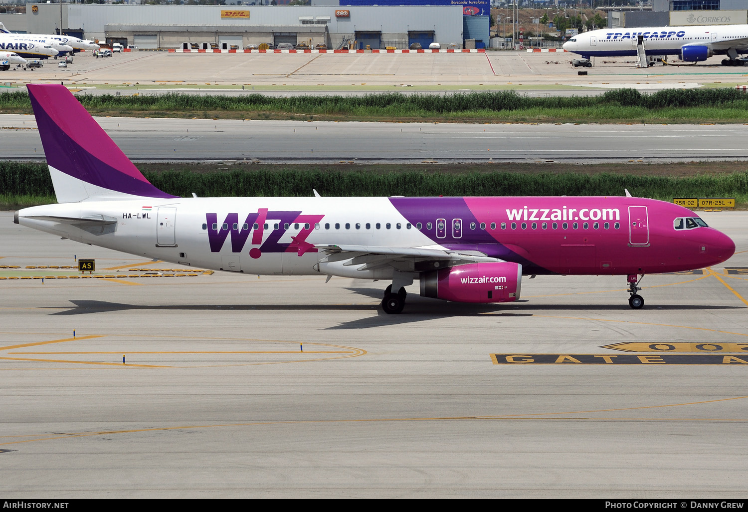 Aircraft Photo of HA-LWL | Airbus A320-232 | Wizz Air | AirHistory.net #146103