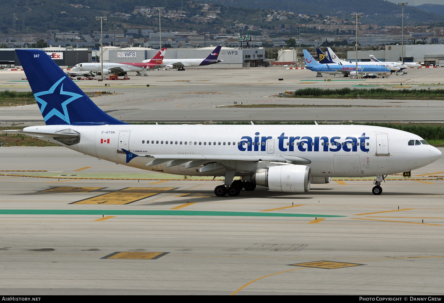 Aircraft Photo of C-GTSK | Airbus A310-304 | Air Transat | AirHistory.net #146107