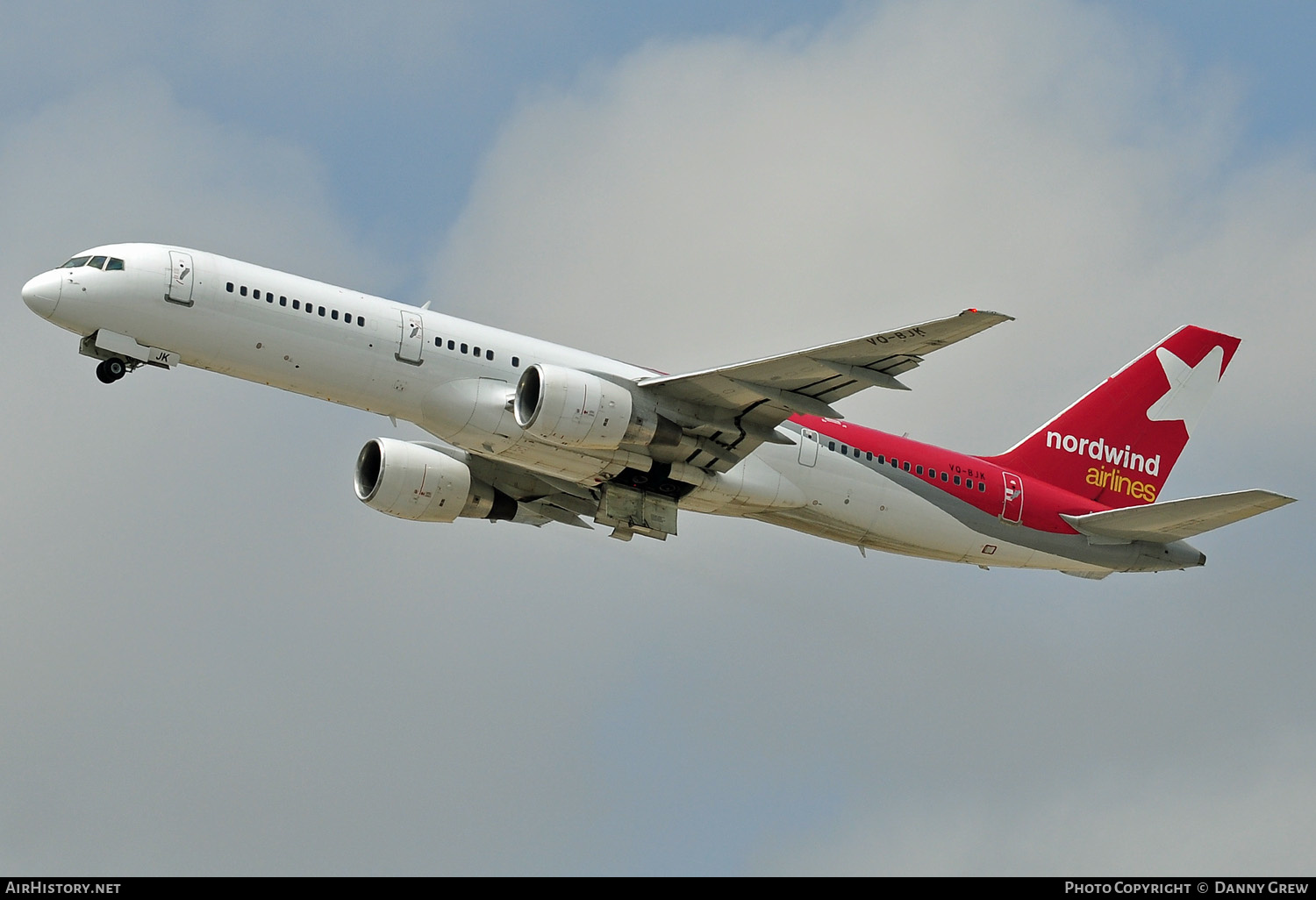 Aircraft Photo of VQ-BJK | Boeing 757-2Q8 | Nordwind Airlines | AirHistory.net #146110