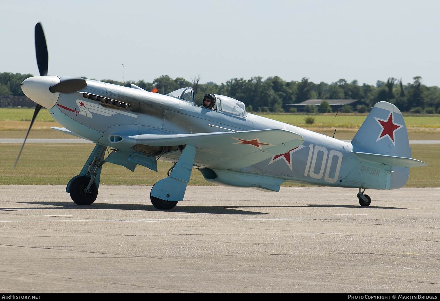 Aircraft Photo of D-FJAK / 100 white | Yakovlev Yak-3UA | Soviet Union - Air Force | AirHistory.net #146124