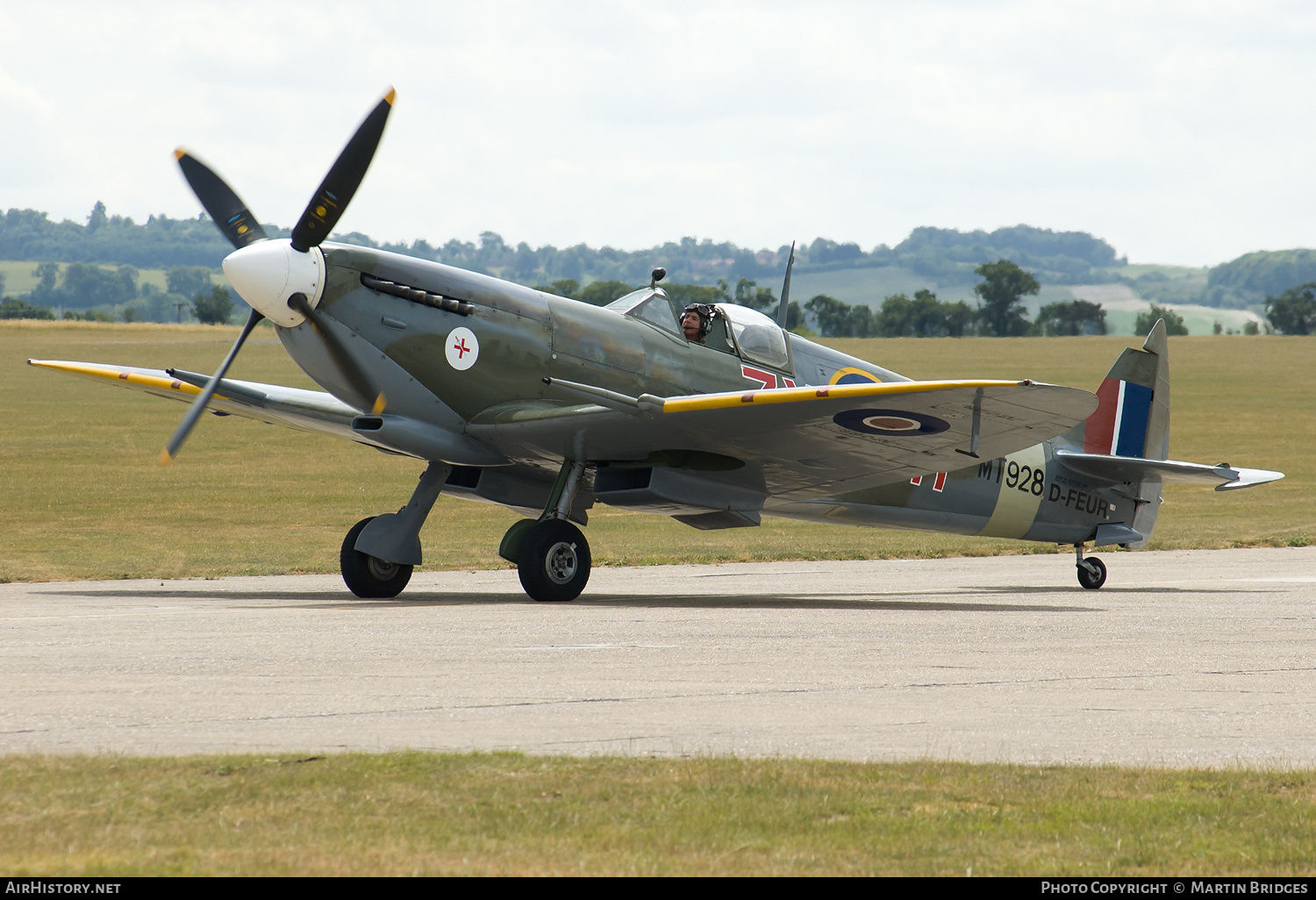 Aircraft Photo of D-FEUR / MT928 | Supermarine 359 Spitfire HF8C | UK - Air Force | AirHistory.net #146125
