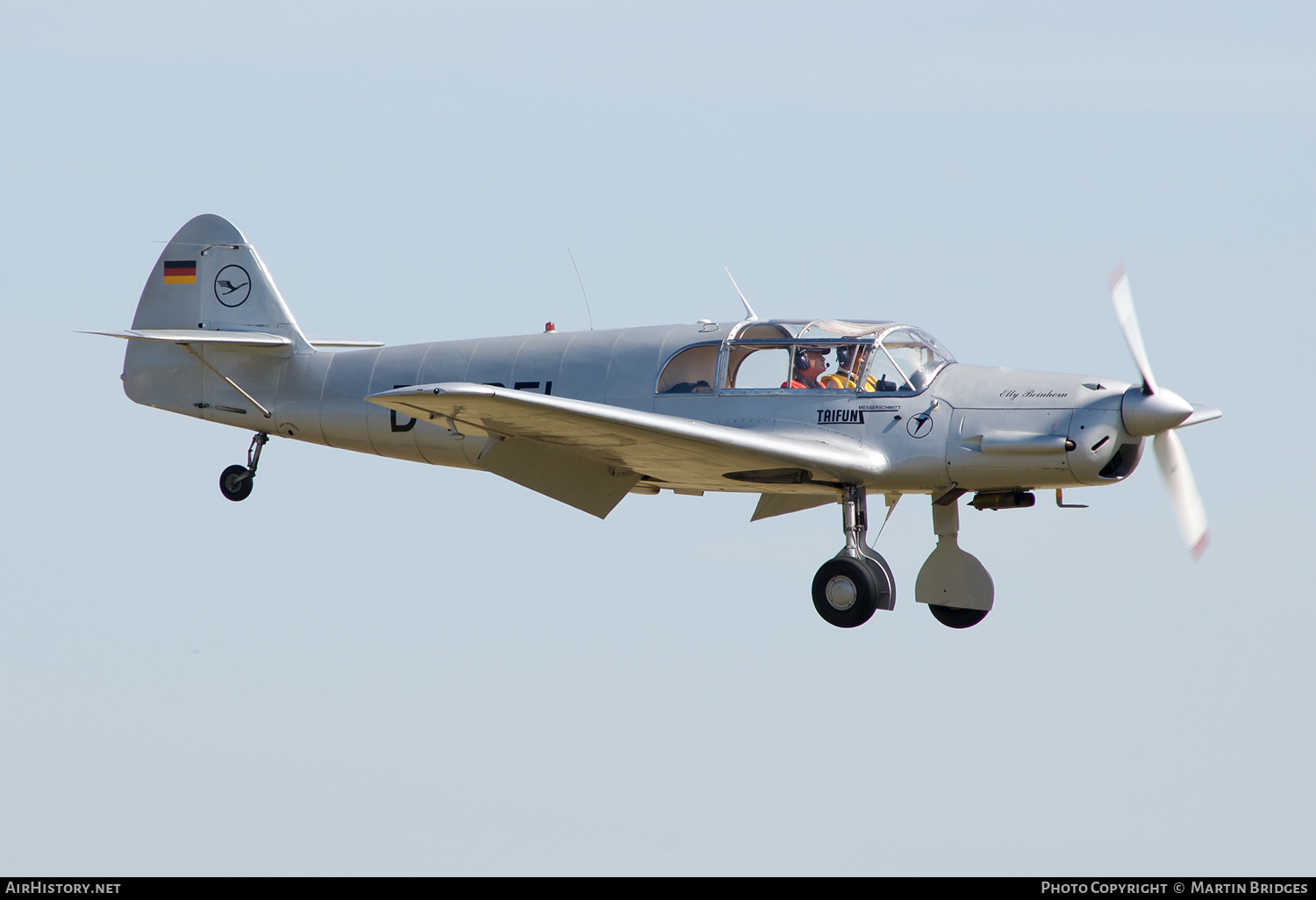 Aircraft Photo of D-EBEI | Messerschmitt Bf-108B-1 Taifun | AirHistory.net #146127