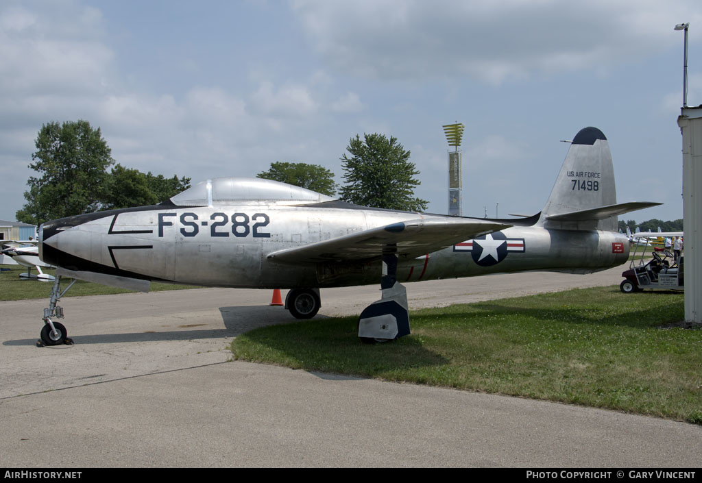 Aircraft Photo of 47-1498 / 71498 | Republic F-84C Thunderjet | USA - Air Force | AirHistory.net #146136