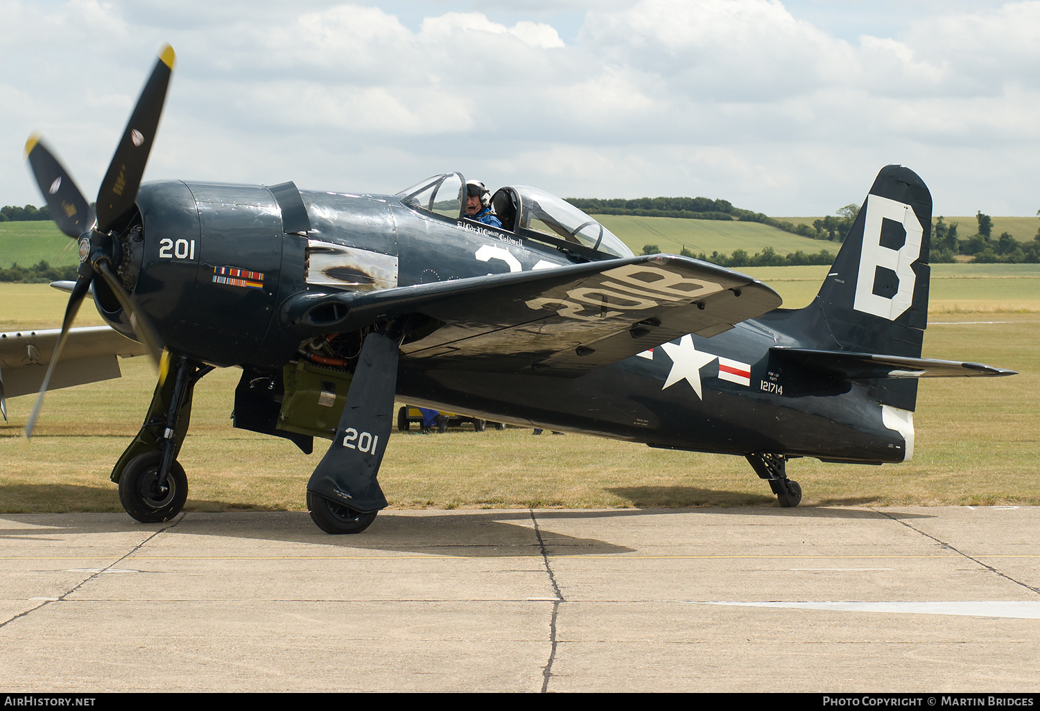 Aircraft Photo of G-RUMM / 121714 | Grumman F8F-2P Bearcat | USA - Navy | AirHistory.net #146153