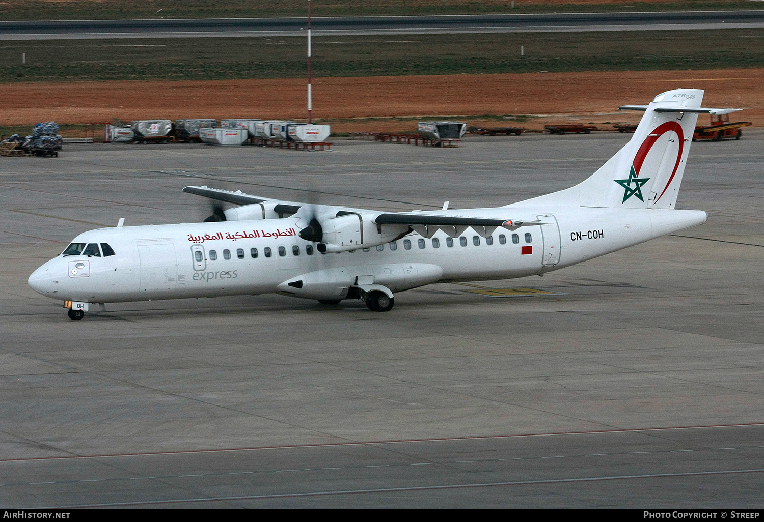 Aircraft Photo of CN-COH | ATR ATR-72-600 (ATR-72-212A) | Royal Air Maroc Express | AirHistory.net #146191