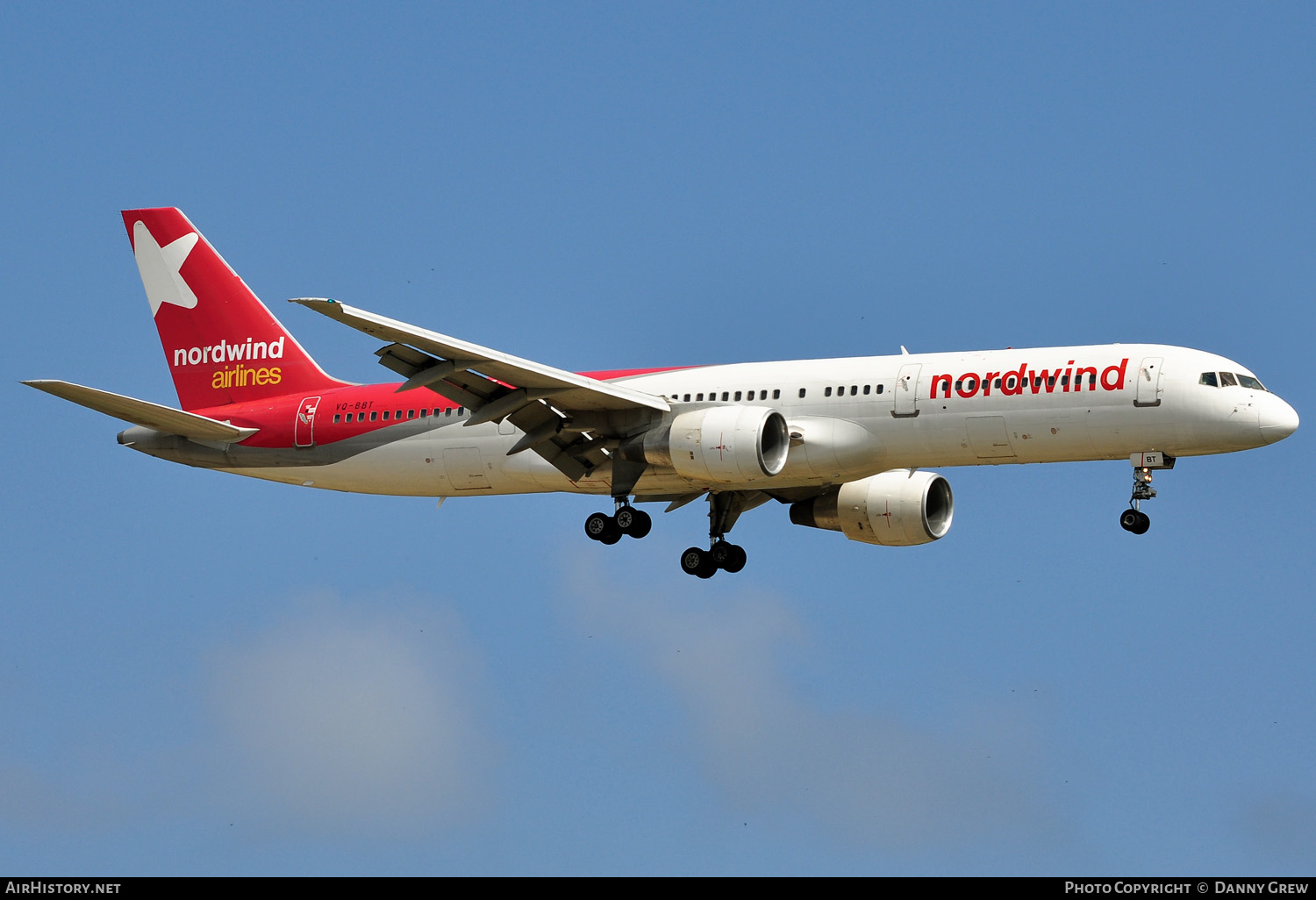 Aircraft Photo of VQ-BBT | Boeing 757-2Q8 | Nordwind Airlines | AirHistory.net #146196