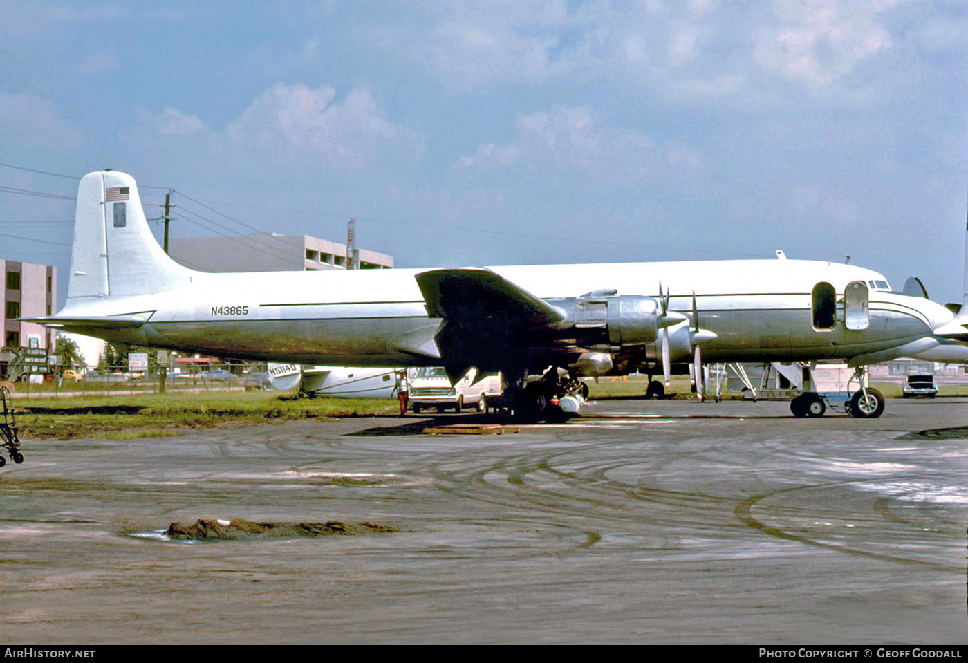Aircraft Photo of N43865 | Douglas C-118A Liftmaster (DC-6A) | AirHistory.net #146198