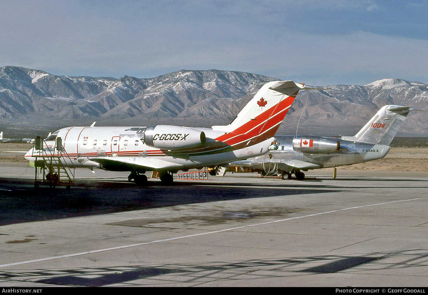 Aircraft Photo of C-GCGS-X | Canadair Challenger 600 (CL-600-1A11) | AirHistory.net #146199