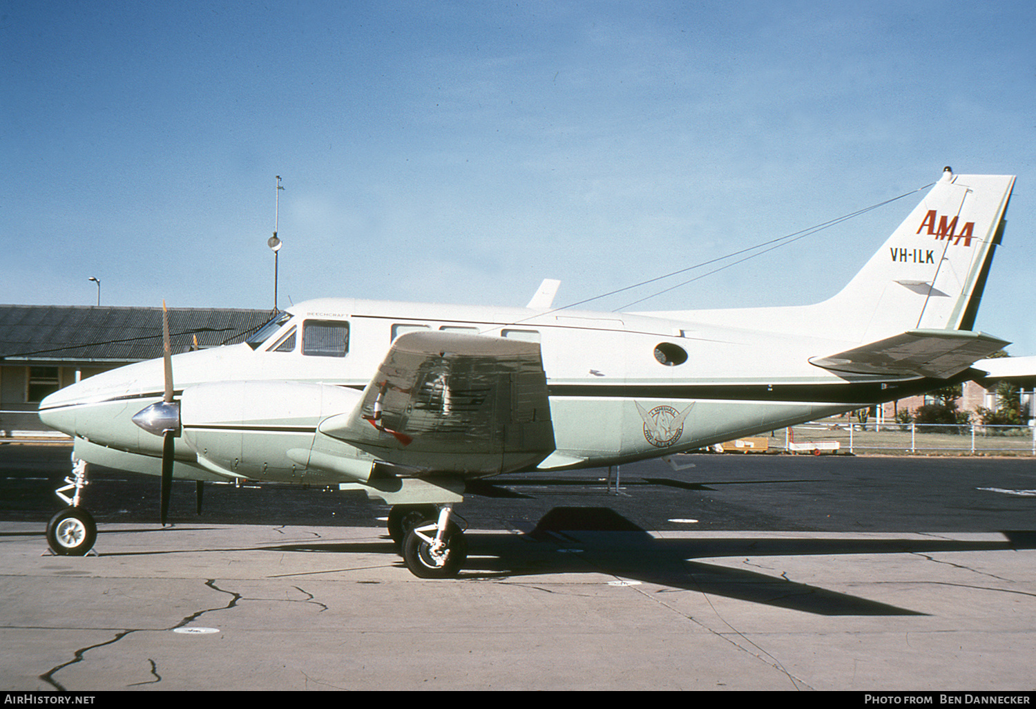 Aircraft Photo of VH-ILK | Beech 70 Queen Air | Adam and Marshall Airways | AirHistory.net #146200