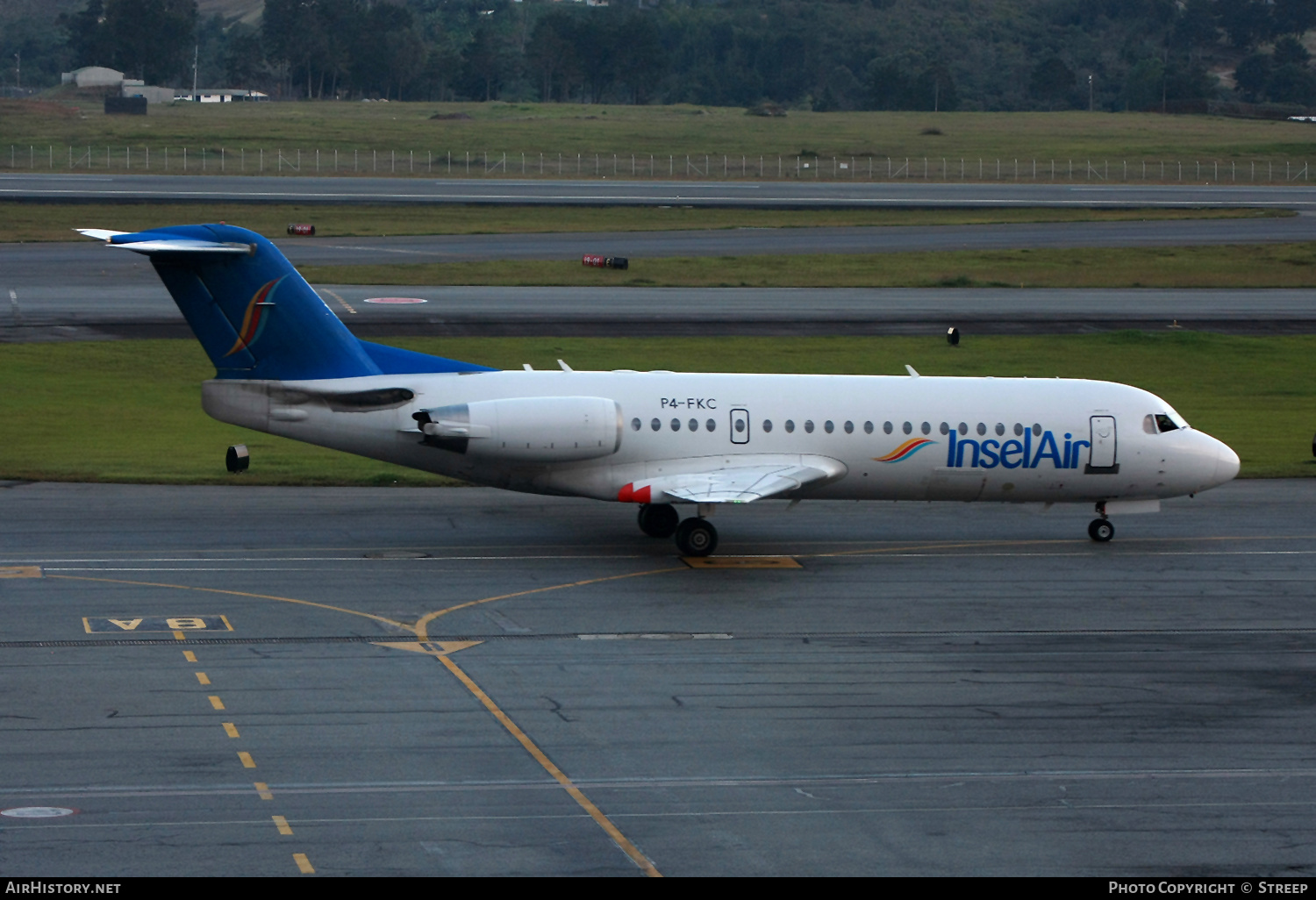 Aircraft Photo of P4-FKC | Fokker 70 (F28-0070) | Insel Air | AirHistory.net #146228