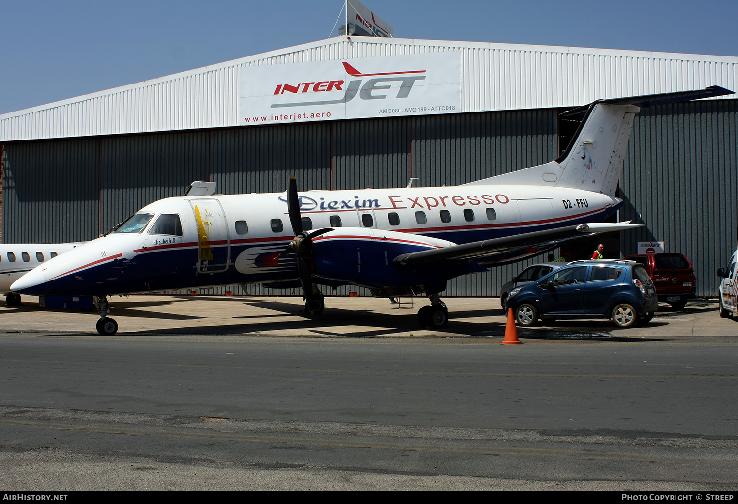 Aircraft Photo of D2-FFU | Embraer EMB-120(ER) Brasilia | Diexim Expresso | AirHistory.net #146229