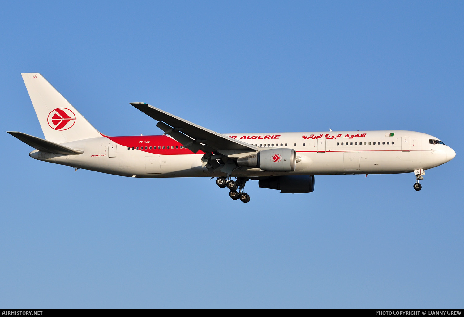 Aircraft Photo of 7T-VJG | Boeing 767-3D6 | Air Algérie | AirHistory.net #146244