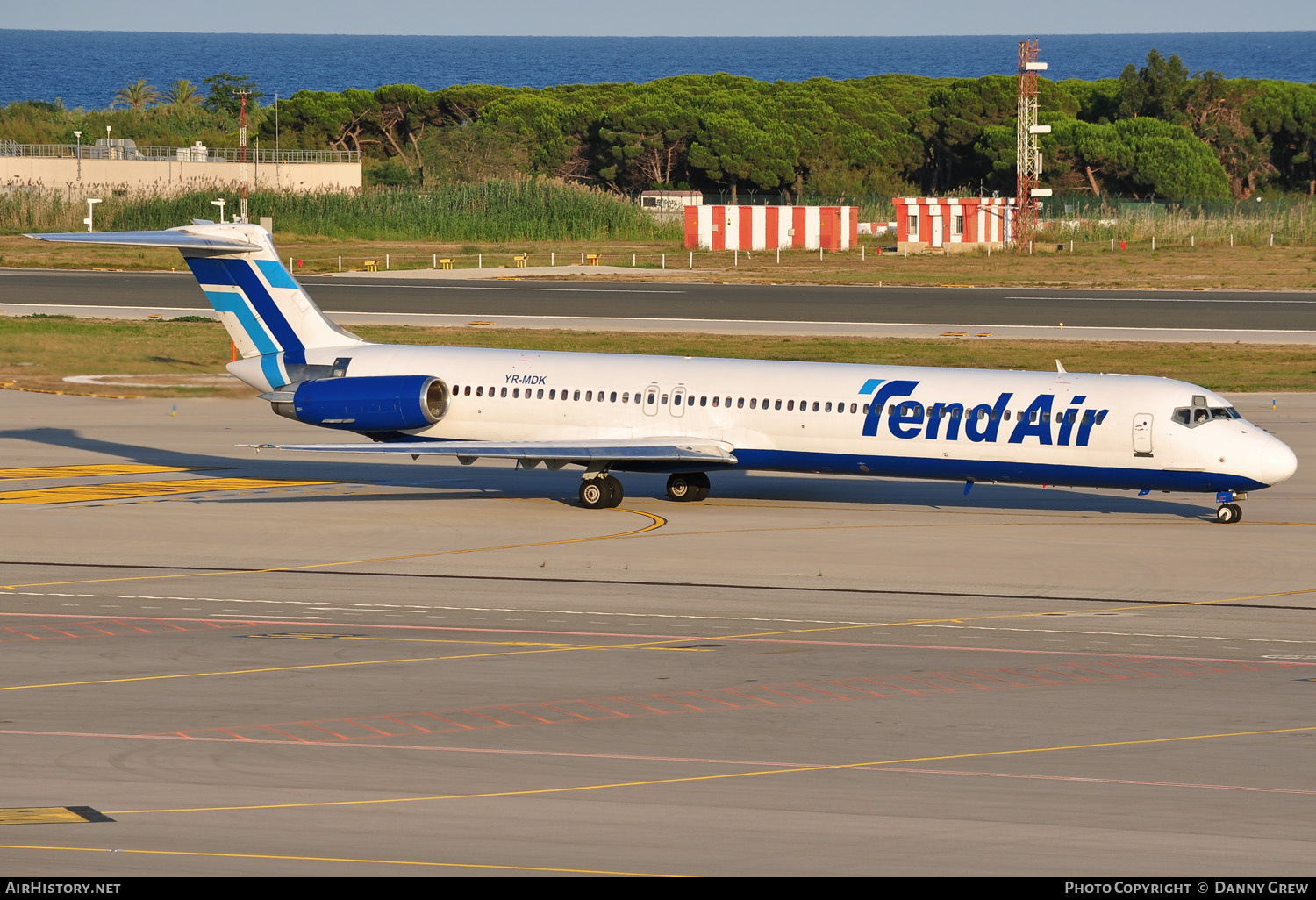 Aircraft Photo of YR-MDK | McDonnell Douglas MD-82 (DC-9-82) | Tend Air - Ten Airways | AirHistory.net #146271