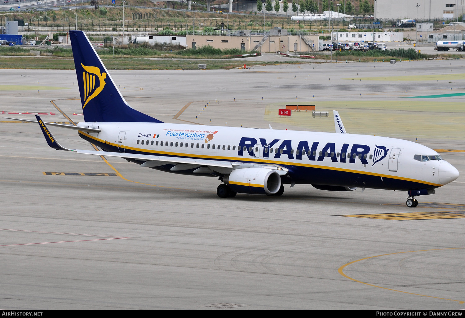Aircraft Photo of EI-EKP | Boeing 737-8AS | Ryanair | AirHistory.net #146279