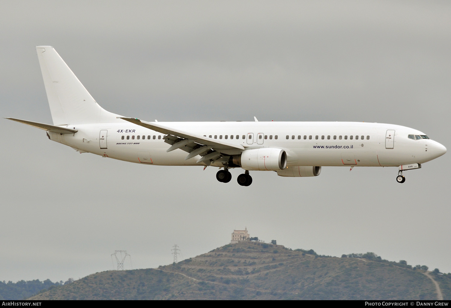 Aircraft Photo of 4X-EKR | Boeing 737-804 | Sun d'Or International Airlines | AirHistory.net #146286