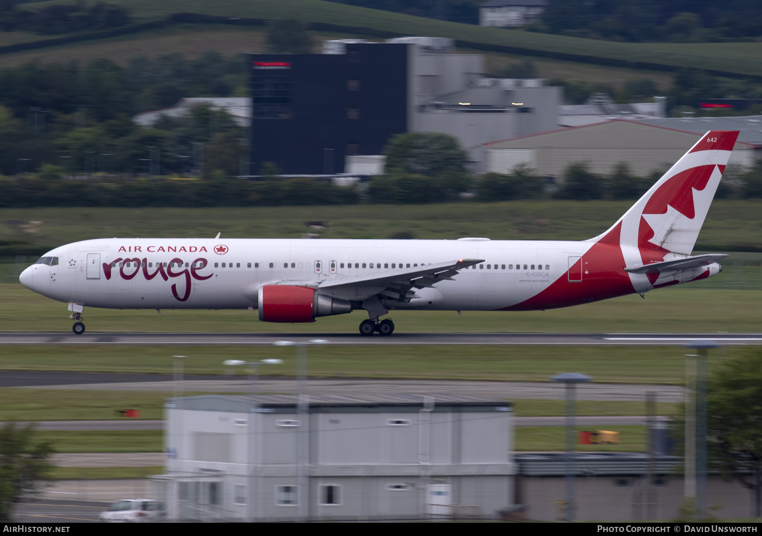 Aircraft Photo of C-GSCA | Boeing 767-375/ER | Air Canada Rouge | AirHistory.net #146301