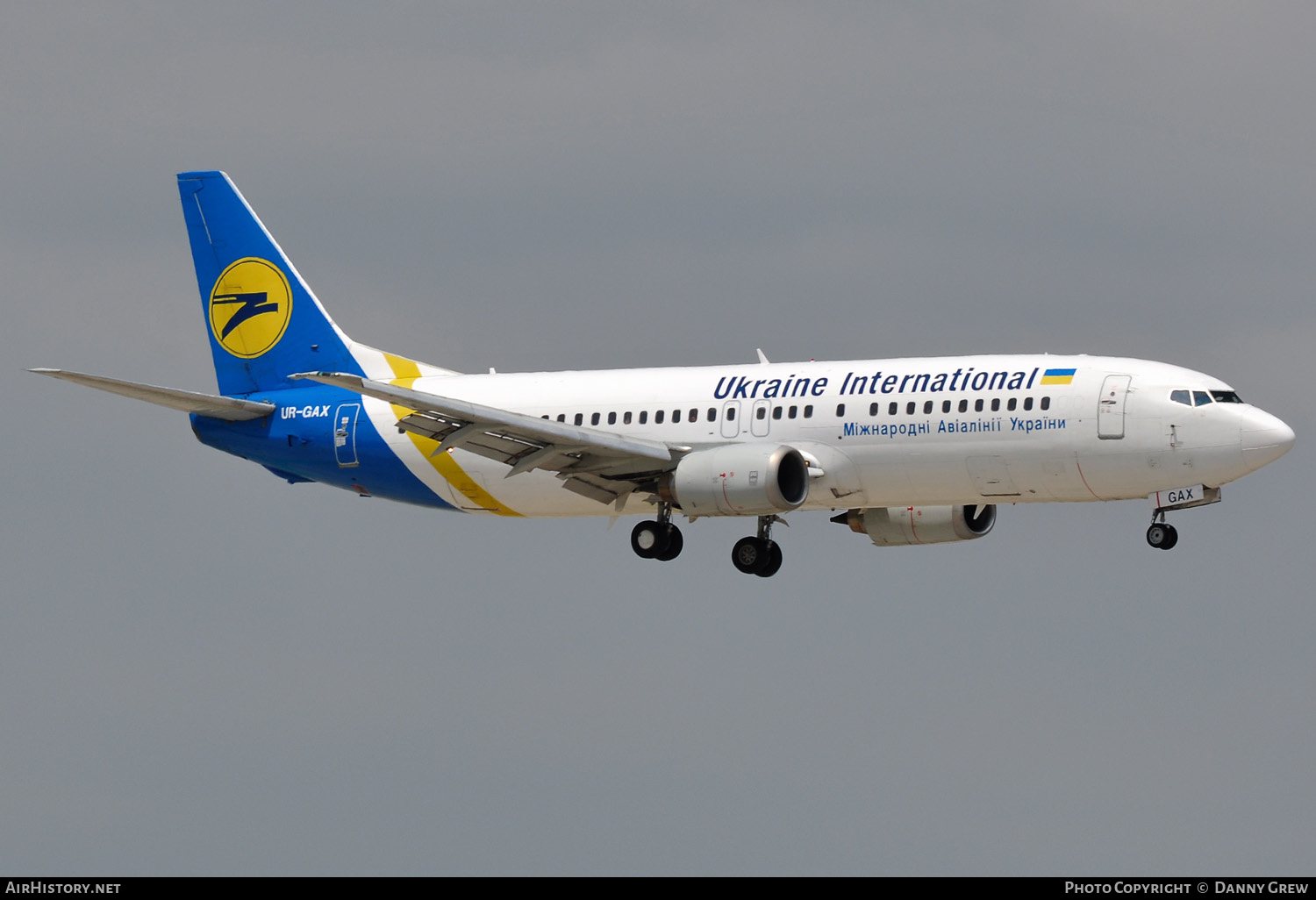 Aircraft Photo of UR-GAX | Boeing 737-4Y0 | Ukraine International Airlines | AirHistory.net #146314
