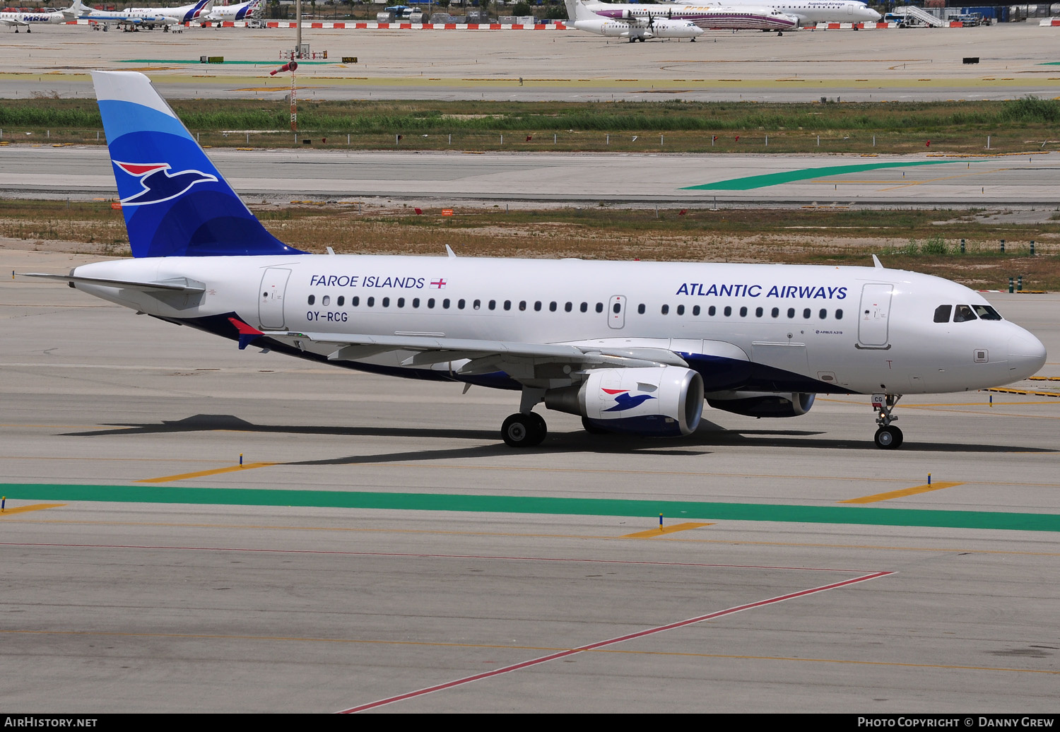 Aircraft Photo of OY-RCG | Airbus A319-115 | Atlantic Airways | AirHistory.net #146317
