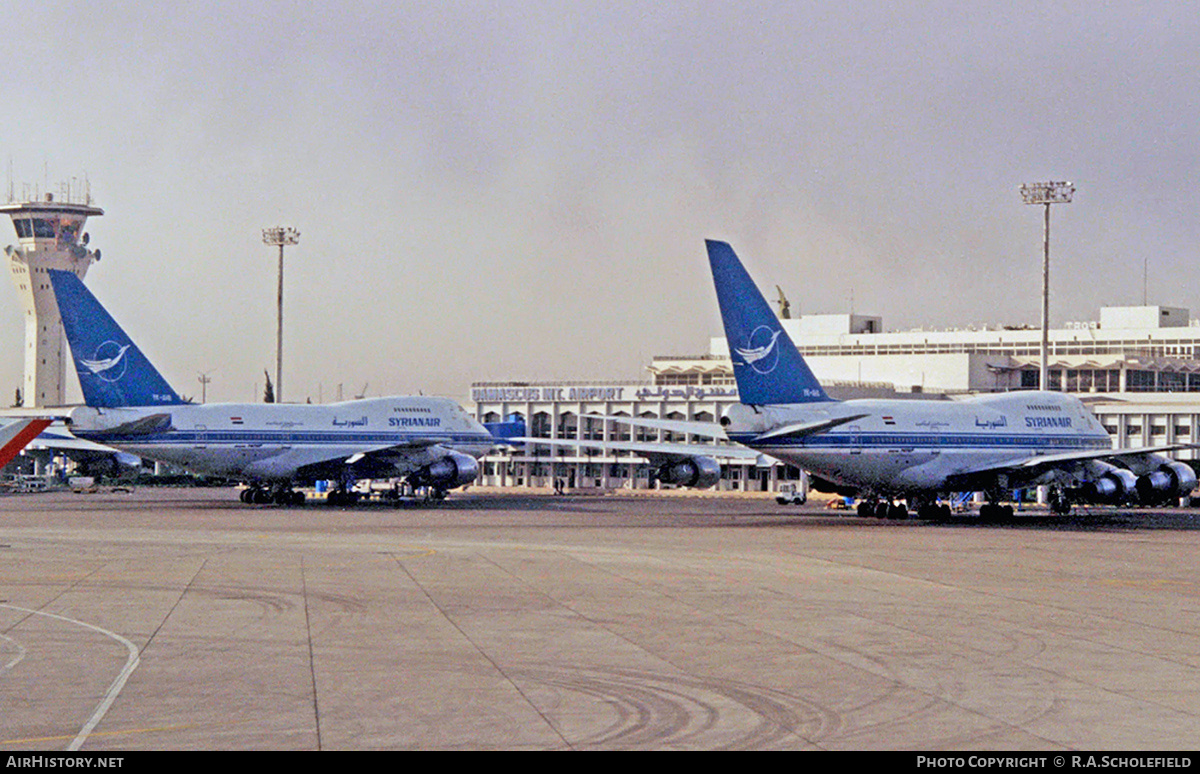 Aircraft Photo of YK-AHB | Boeing 747SP-94 | Syrian Air - Syrian Arab Airlines | AirHistory.net #146321