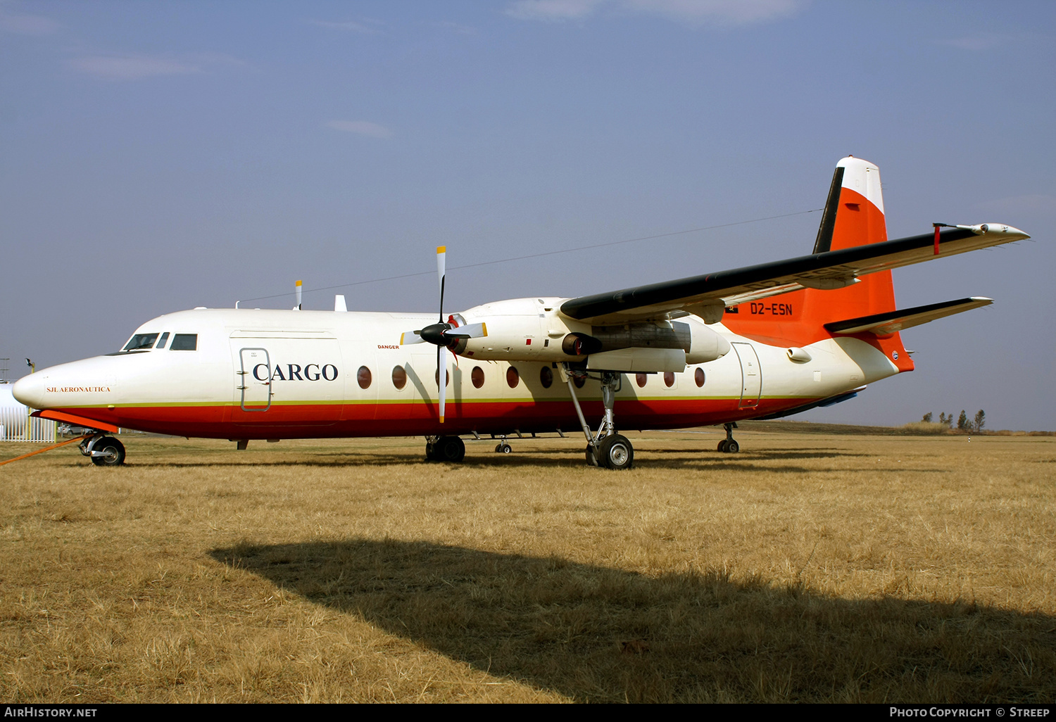 Aircraft Photo of D2-ESN | Fokker F27-500/RF Friendship | SJL Aeronáutica | AirHistory.net #146328