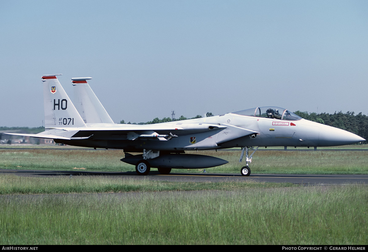 Aircraft Photo of 77-0071 / AF75-071 | McDonnell Douglas F-15A Eagle | USA - Air Force | AirHistory.net #146375