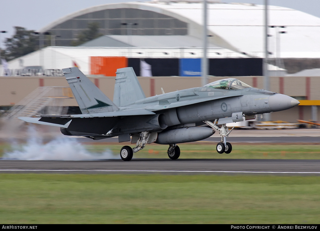 Aircraft Photo of A21-2 | McDonnell Douglas F/A-18A Hornet | Australia - Air Force | AirHistory.net #146391