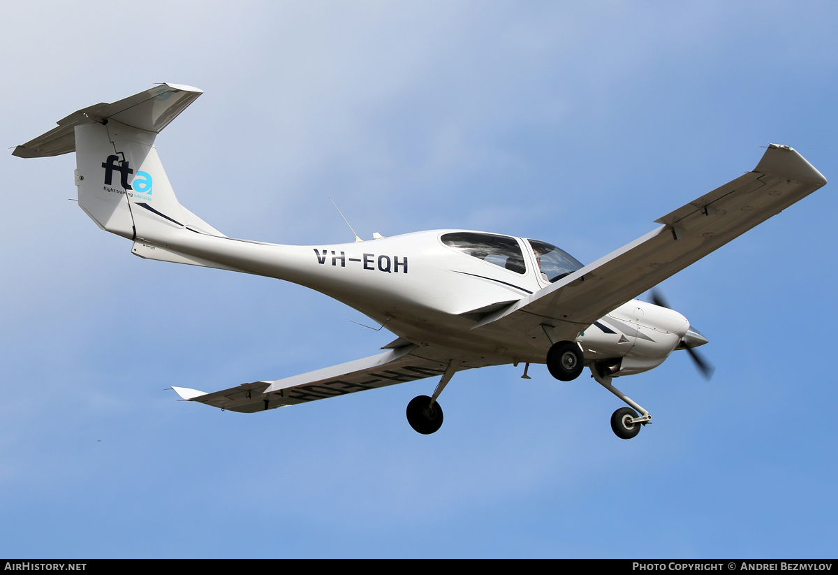 Aircraft Photo of VH-EQH | Diamond DA40-180 Diamond Star | Flight Training Adelaide - FTA | AirHistory.net #146413