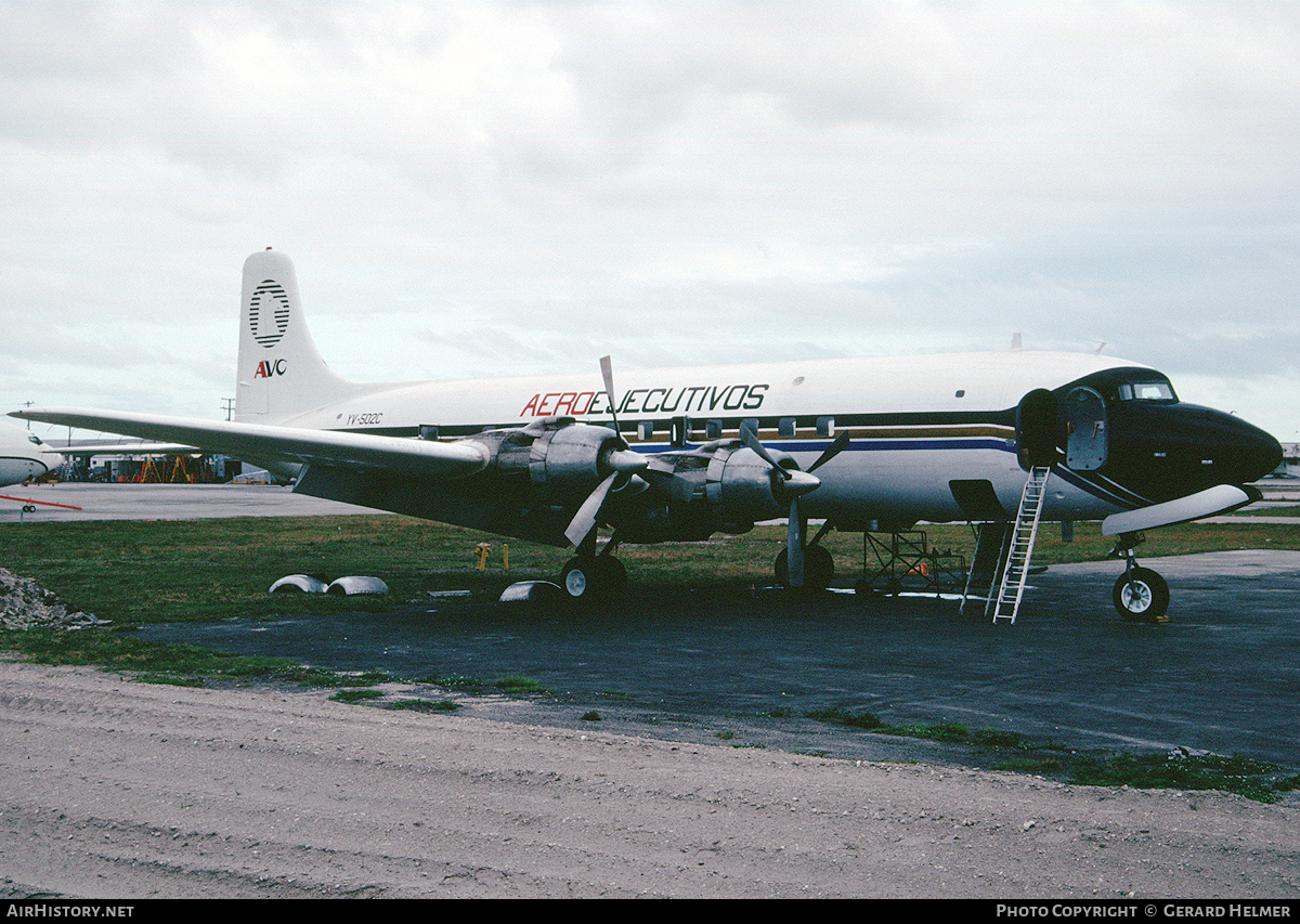 Aircraft Photo of YV-502C | Douglas C-118A Liftmaster (DC-6A) | Aeroejecutivos | AirHistory.net #146420