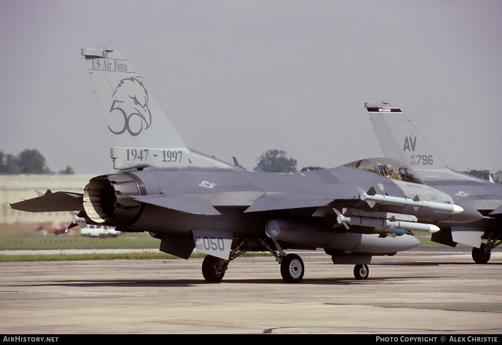 Aircraft Photo of 89-2050 / AF89-050 | General Dynamics F-16CG Night Falcon | USA - Air Force | AirHistory.net #146449