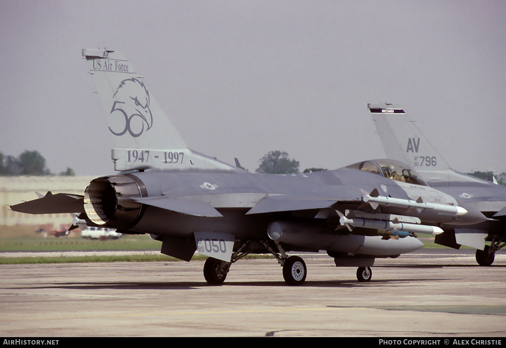 Aircraft Photo of 89-2050 / AF89-050 | General Dynamics F-16CG Fighting Falcon | USA - Air Force | AirHistory.net #146449