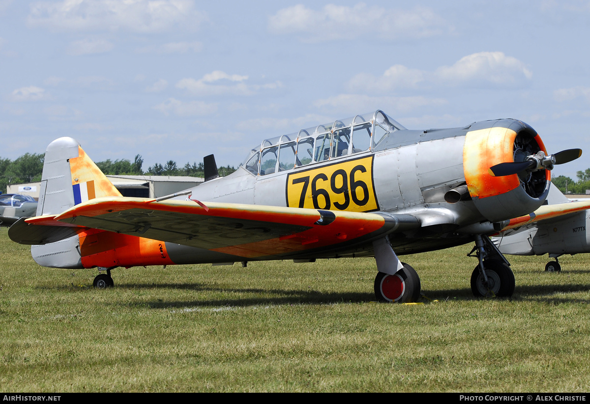 Aircraft Photo of N696RE / 7696 | North American AT-6C Texan | South Africa - Air Force | AirHistory.net #146456