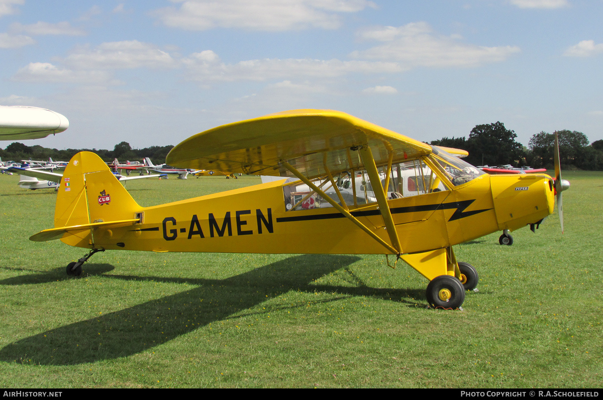 Aircraft Photo of G-AMEN | Piper L-18C Super Cub | AirHistory.net #146461